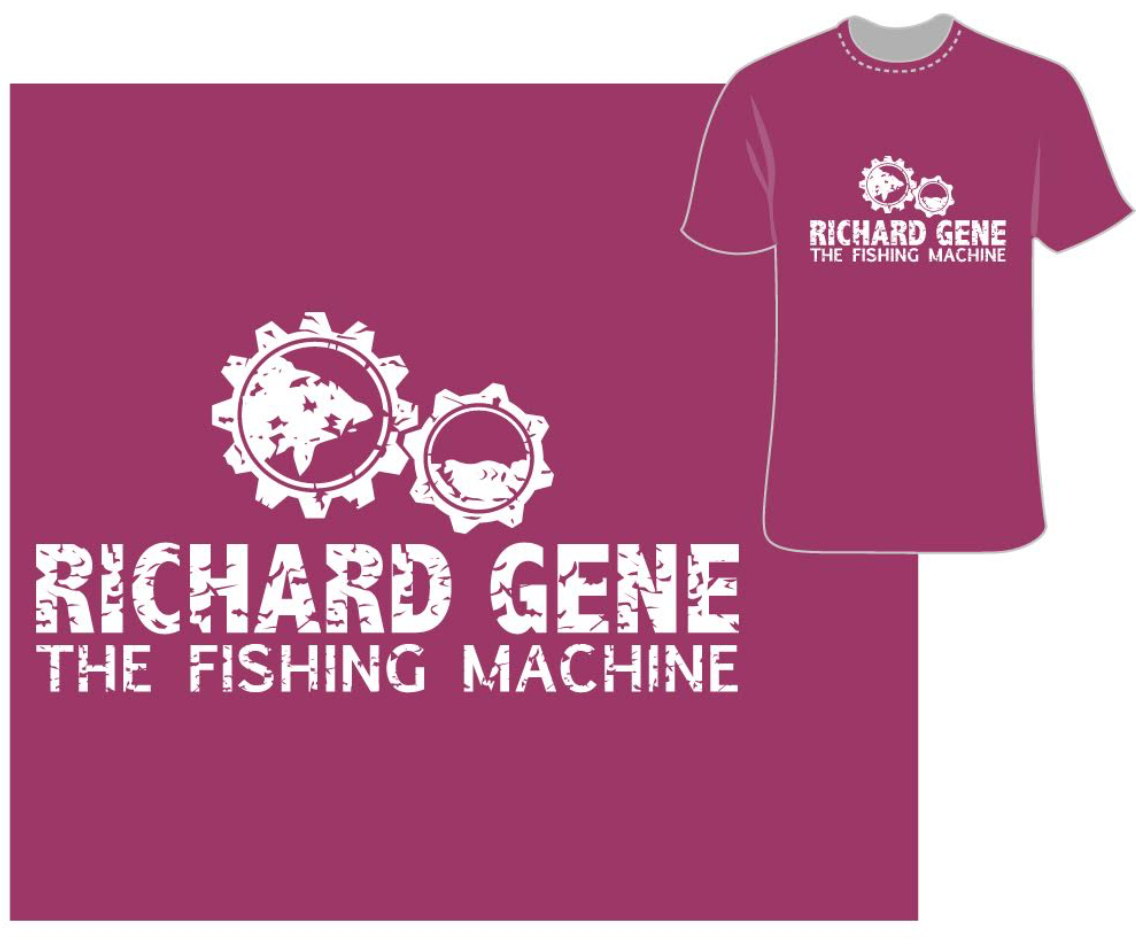 Richard Gene the Fishing Machine | Short Sleeve Tee