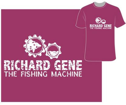 Richard Gene the Fishing Machine | Short Sleeve Tee